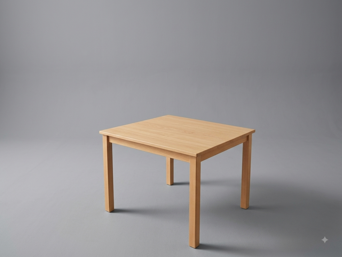 Quadrattisch 80 x 80 cm