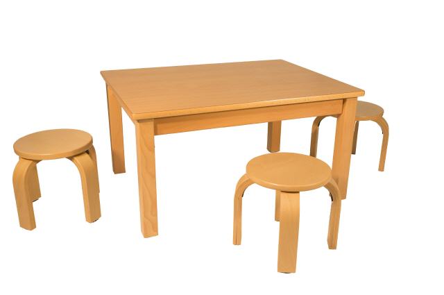 Hocker-Tisch Set