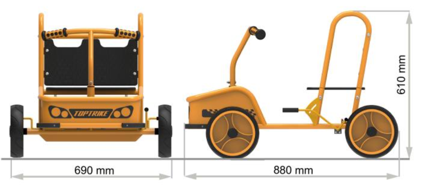 Buddy Car "Push & Drive"