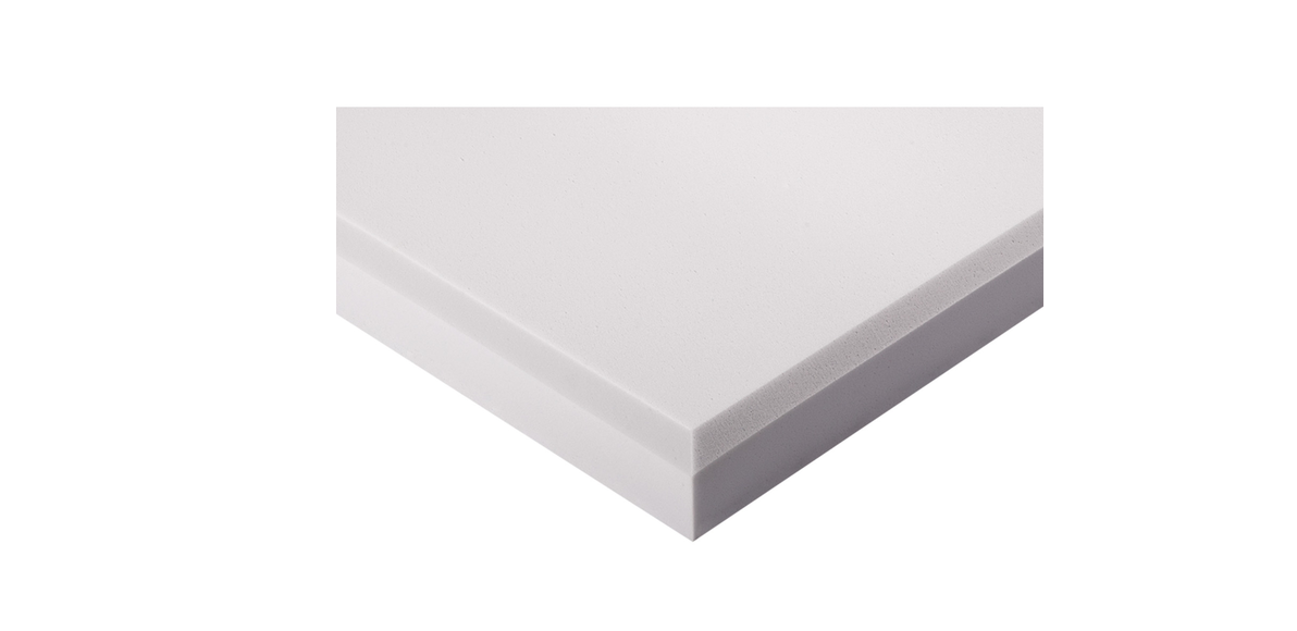 Schallschutz Schaumstoff 100 x 50 x 7cm,hellgrau, klebend