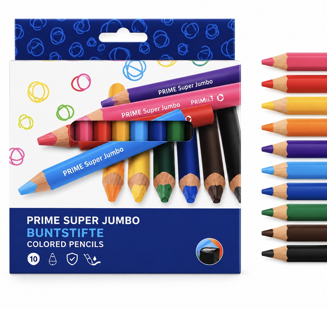 Buntstifte Super Jumbo
