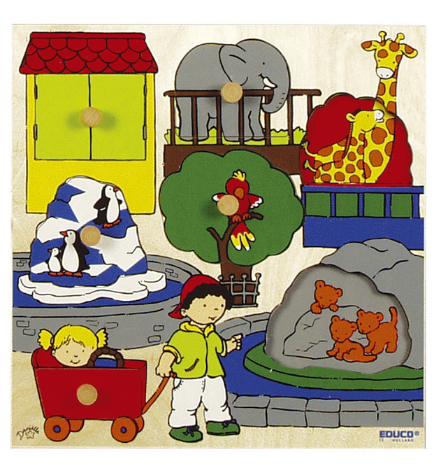 Legepuzzle Zoo