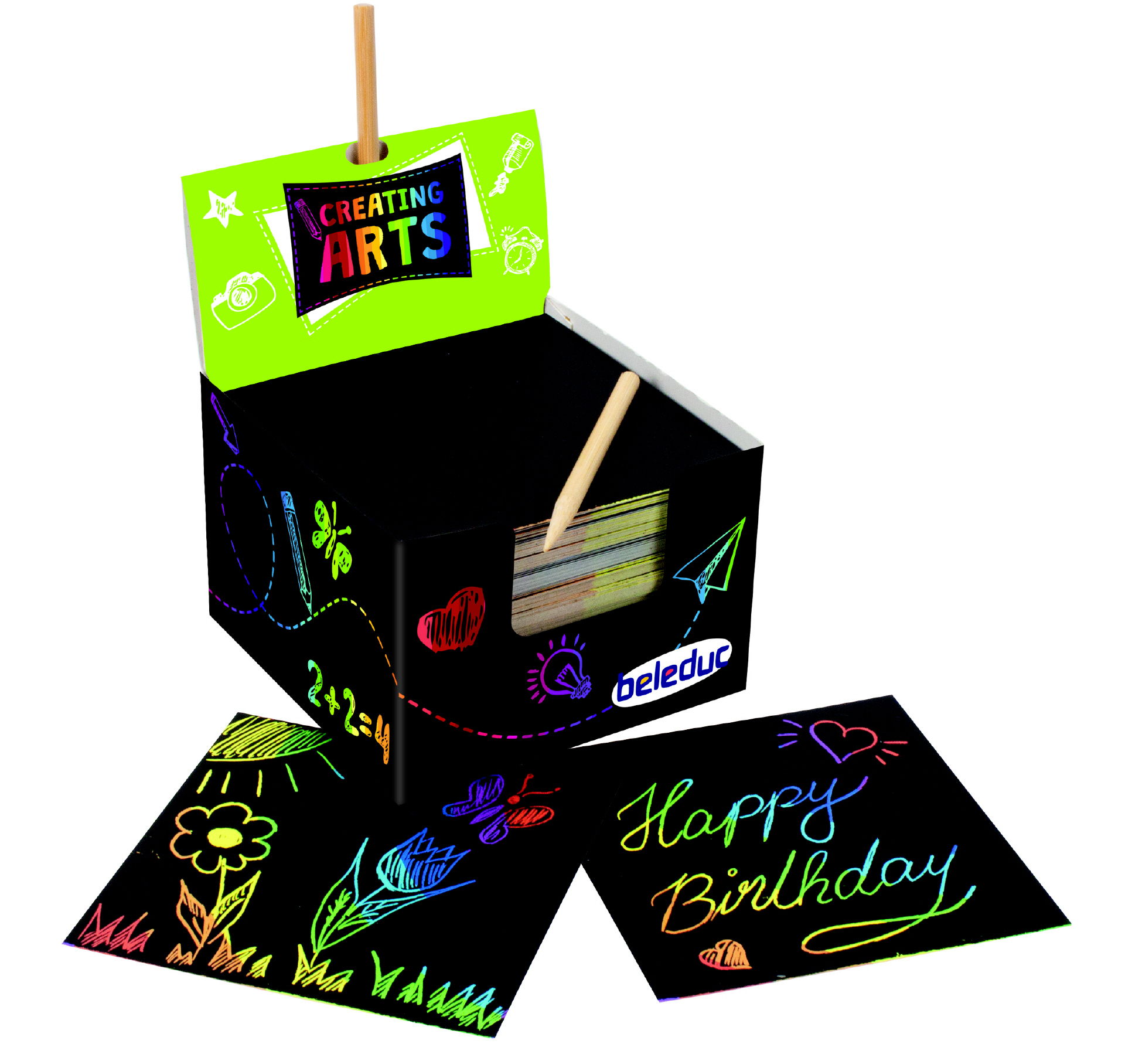 Kratzbilder, Creating Arts  Kratzbilder, Creating Arts