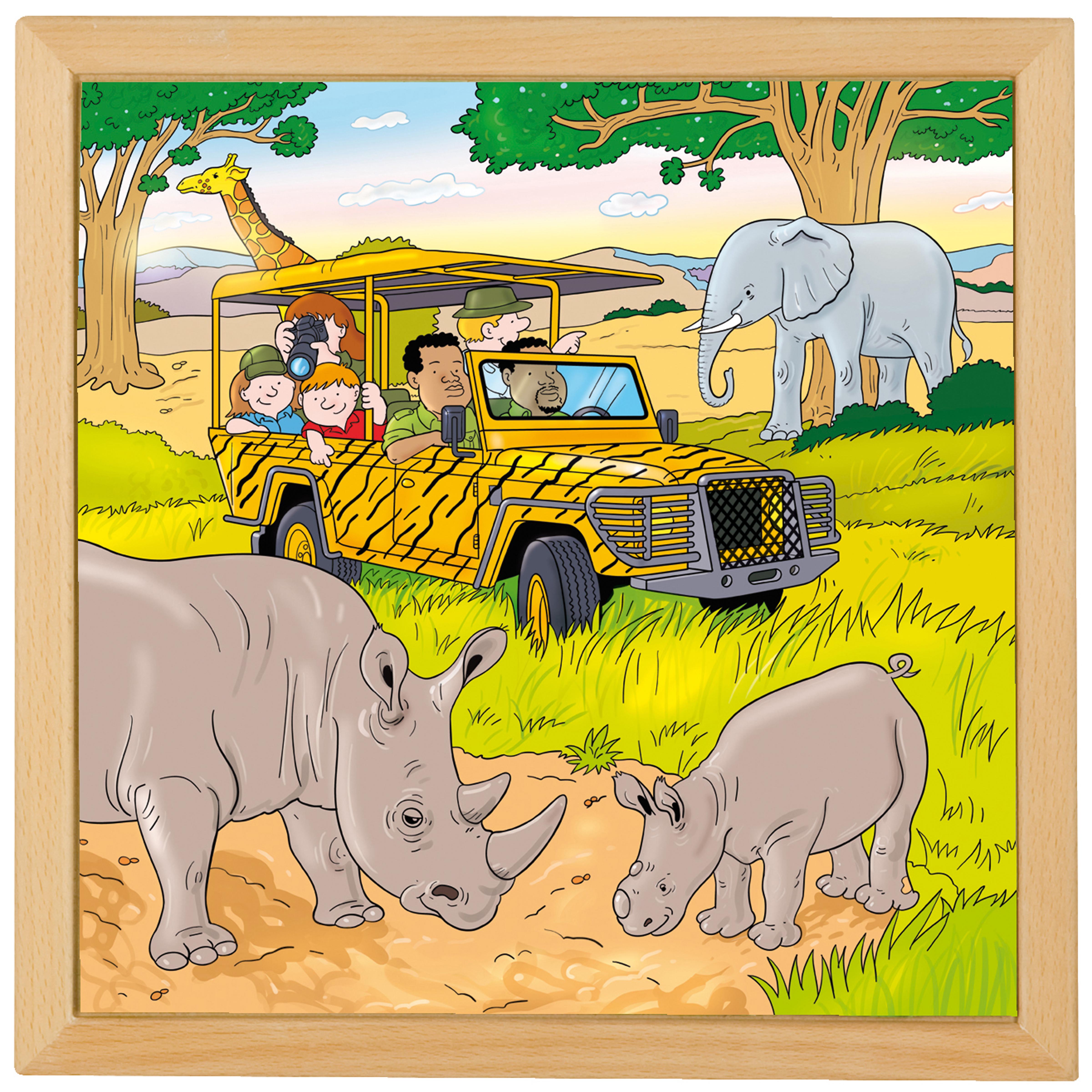 Urlaub Puzzle - Safari