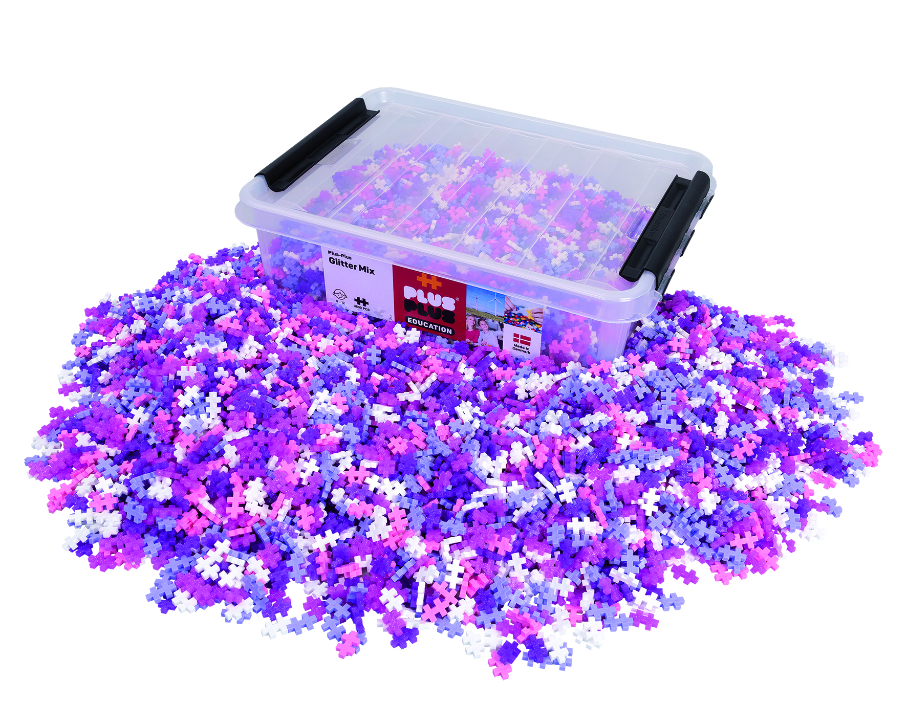 PLUS PLUS 3600er Mini Glitter Mix