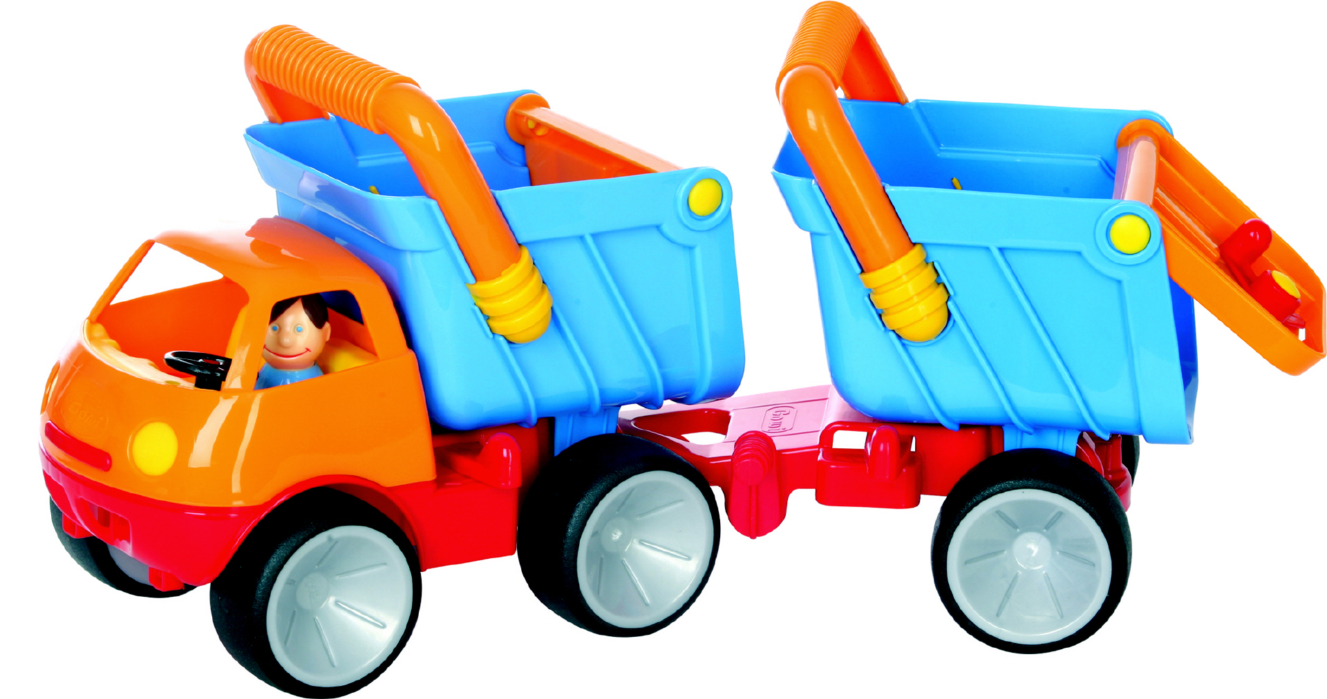 Kipper mit Anhänger Kipper mit Anhänger