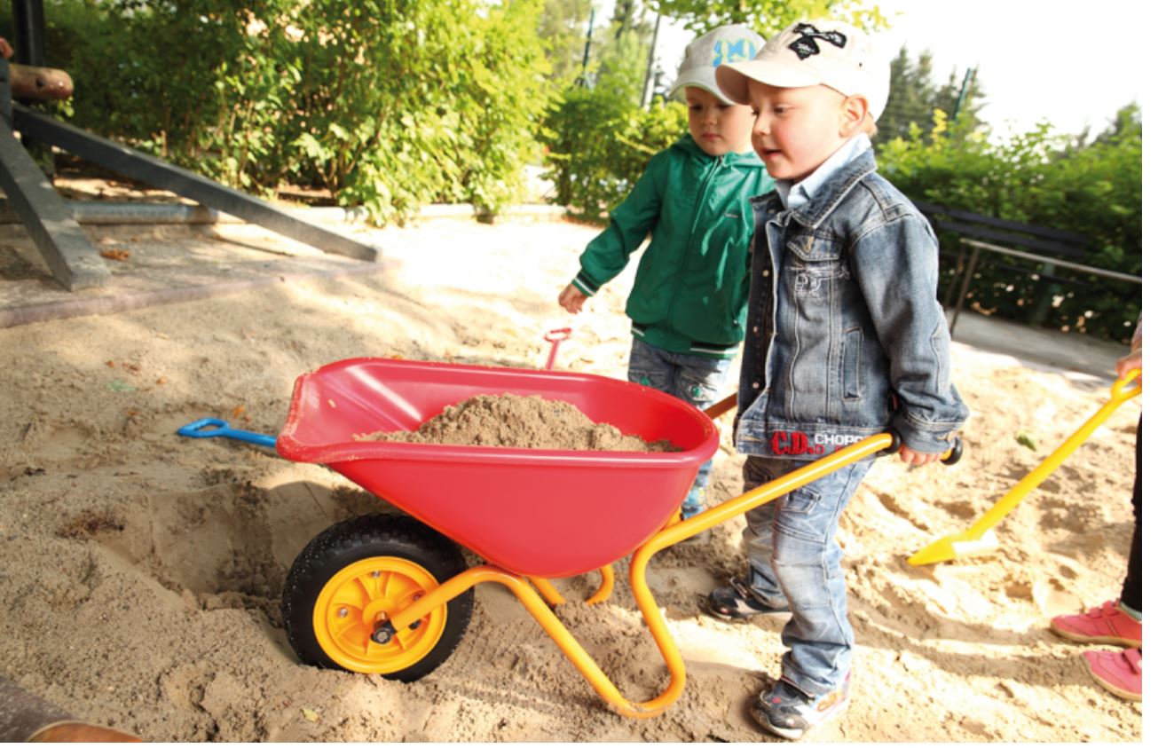 Sandschubkarre