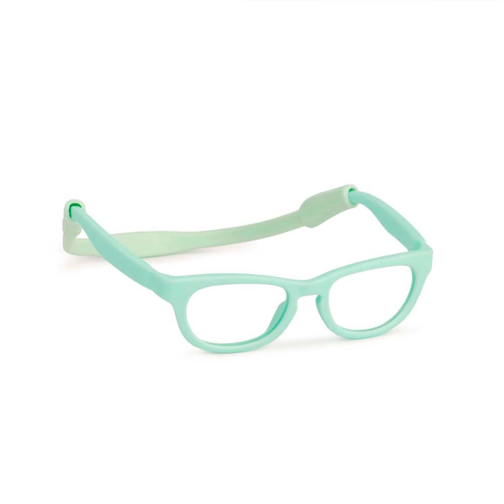 Brille für 38cm große Puppen in Türkis Brille für 38cm große Puppen in Türkis