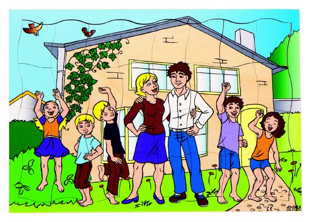 Puzzel Modern Family